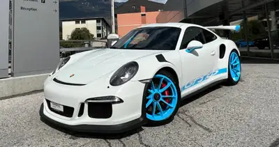 Porsche 911 GT3 RS PDK — Superlatif sportif, 34'000 km seulement — fianco