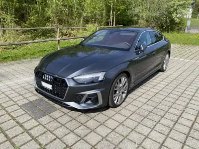 Audi A5 Sportback 40 TDI S-Line — Diesel hybride mild, élégance sportive et efficience — côté