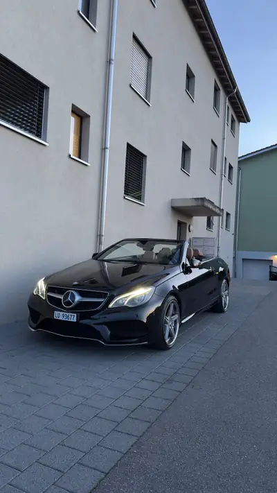 Mercedes-Benz E 400 Cabriolet — Sport Edition, 333 ch et seulement 52'000 km — arrière