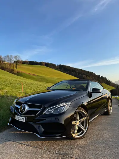 Mercedes-Benz E 400 Cabriolet — Sport Edition, 333 ch et seulement 52'000 km — vue extérieure