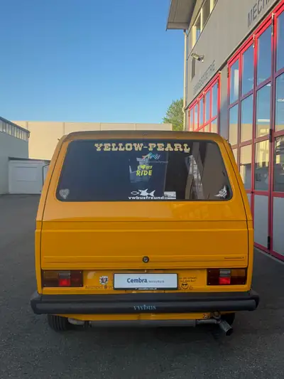 VW T3 Camper Yellow-Pearl — Classique culte des années 1980, diesel économique — Thumbnail 8