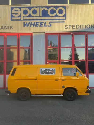VW T3 Camper Yellow-Pearl — Classique culte des années 1980, diesel économique — Thumbnail 9