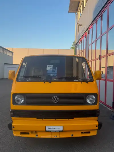 VW T3 Camper Yellow-Pearl — Classique culte des années 1980, diesel économique — Thumbnail 11