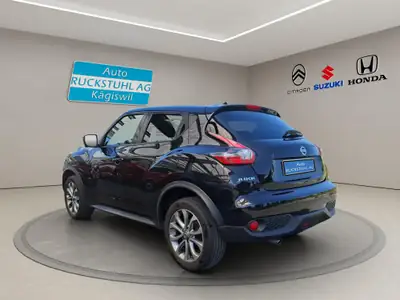 Nissan Juke 1.6 Tekna — Compact SUV dynamique, entretien complet — Seitenansicht