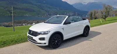 VW T-Roc Cabriolet R-Line Black&White — Décapotable compacte, 190 ch dynamique — vista esterna