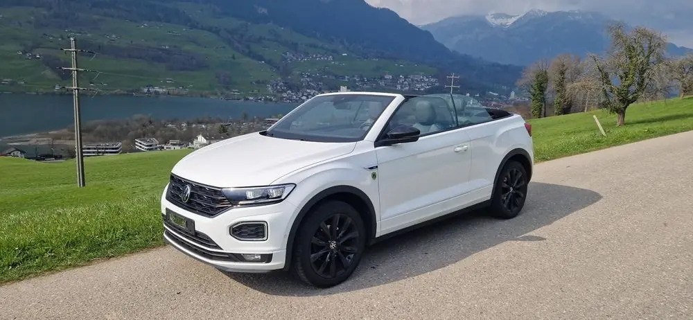 VW T-Roc Cabriolet R-Line Black&White — Décapotable compacte, 190 ch dynamique — vista esterna