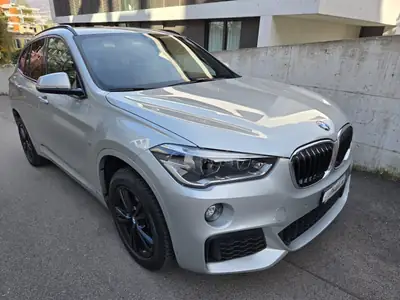 BMW X1 xDrive 20d M Sport — SUV compact diesel performant, 85 000 km, équipé — Heckansicht