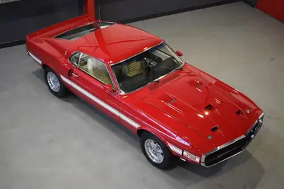 Ford Mustang Shelby GT500 1969 — Légende américaine, 400 ch et histoire authentique — exterior view