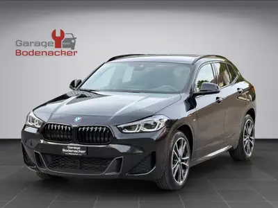 BMW X2 xDrive 18d M Sport — SUV compact diesel, équipement premium, 43'250 km — side view