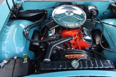Chevrolet Impala 1960 — Icône américaine turquoise, 350 ch et transmission automatique — arrière
