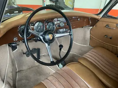 Porsche 356 B T6 S 1962 — Légende sportive, moteur 1600cc d'époque — détail