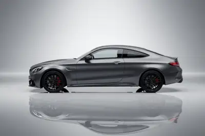 Mercedes-Benz C 63 S AMG Speedshift — Coupé sportif 510 ch, faible kilométrage — fianco