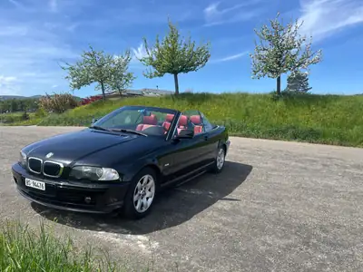 BMW 320Ci Cabriolet 2001 — Roadster classique, moteur 170 ch, sans accident — Seitenansicht