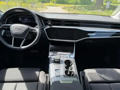 Audi A6 Avant 3.0 45 TDI — Break premium diesel hybride, 94'000 km seulement — rear view