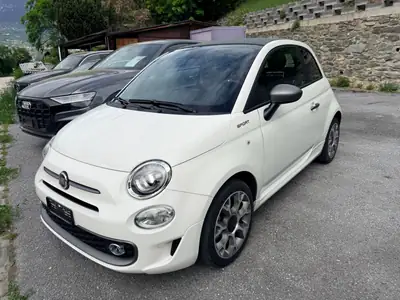 Fiat 500C 1957 MildHybrid — Cabriolet élégant, première main, consommation économe — fianco