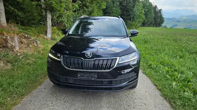 Skoda Karoq 2.0 TDI 190 4x4 — SUV robuste, transmission DSG, 76'000 km — Heckansicht