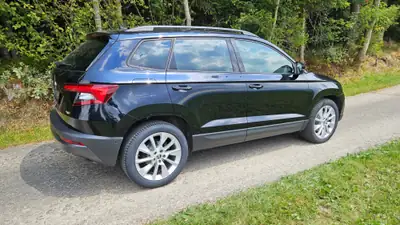 Skoda Karoq 2.0 TDI 190 4x4 — SUV robuste, transmission DSG, 76'000 km — Innenraum