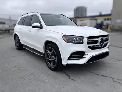 Mercedes-Benz GLS 450 AMG Line — SUV 7 places, motorisation hybride et équipements premium — Armaturenbrett