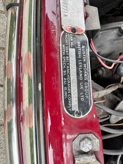 MINI 1000 — Icône rétro de 1974, moteur essence 39 ch, 53'000 km seulement — dettaglio