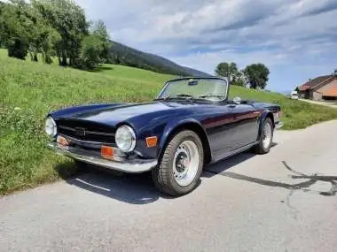 Triumph TR6 1969 — Roadster britannique d'époque, authentique et rarissime — Außenansicht