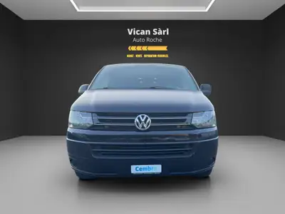 VW T5 2.0 TDI 4Motion — Fourgon polyvalent diesel, transmission intégrale et carnet de service à jour — exterior view