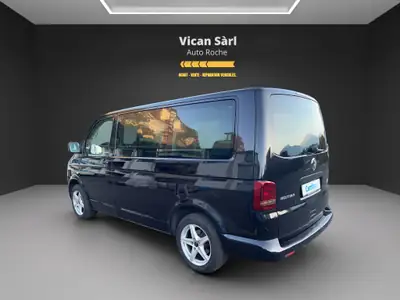 VW T5 2.0 TDI 4Motion — Fourgon polyvalent diesel, transmission intégrale et carnet de service à jour — detail