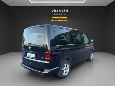 VW T5 2.0 TDI 4Motion — Fourgon polyvalent diesel, transmission intégrale et carnet de service à jour — Thumbnail 7