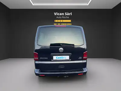 VW T5 2.0 TDI 4Motion — Fourgon polyvalent diesel, transmission intégrale et carnet de service à jour — Thumbnail 9