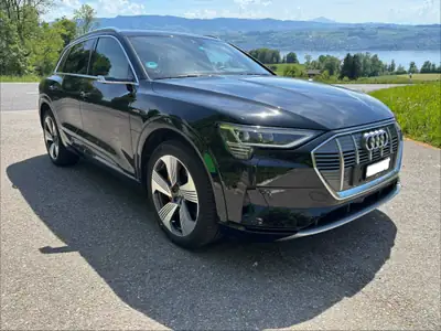 Audi e-tron 55 quattro S-Line — SUV électrique premium, 408 ch et quatre roues motrices — Außenansicht