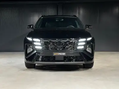 Hyundai Tucson 1.6 TGDI AWD N-Line — SUV hybride 48V, traction intégrale et 6800 km — rear view