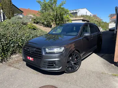Audi SQ7 4.0 TDI quattro — SUV premium 435 ch, entretien récent, pneumatiques neufs — vue extérieure