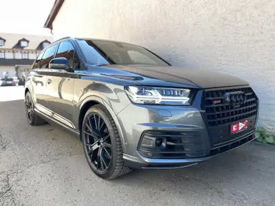 Audi SQ7 4.0 TDI quattro — SUV premium 435 ch, entretien récent, pneumatiques neufs — côté