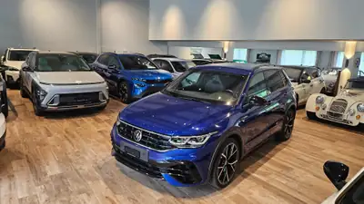 VW Tiguan 2.0 TSI R 4Motion — SUV sportif 319 ch, 51% moins cher qu'au neuf — Seitenansicht