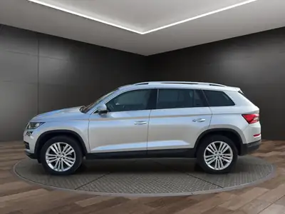 Skoda Kodiaq 2.0 TDI 190 — SUV 7 places robuste, tous terrains, très équipé — côté