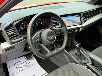 Audi A1 Sportback 40 TFSI S Line — Rouge métallisé, 200 ch, état impeccable — Miniature 12