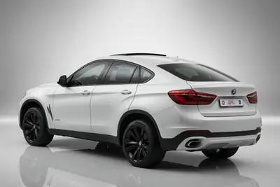 BMW X6 xDrive 40d — SUV coupé diesel puissant, 152 900 km, moteur V6 performant — rear view