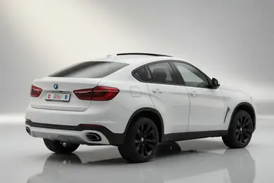 BMW X6 xDrive 40d — SUV coupé diesel puissant, 152 900 km, moteur V6 performant — dashboard