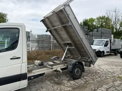 VW Crafter 35 2.5 BlueTDI 136 PS — Châssis-cabine robuste, pont basculant, sans sinistre — Armaturenbrett