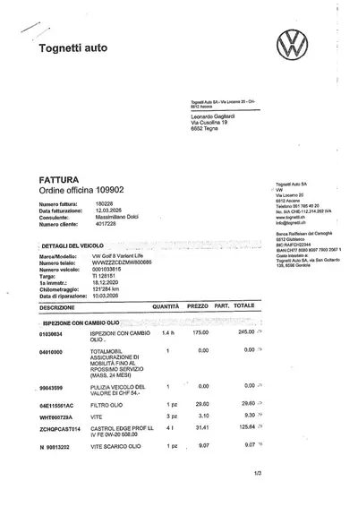 VW Golf 1.0 eTSI Life DSG — Break économique, motorisation innovante, entretien récent — Miniatura 15