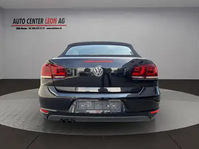 VW Golf Cabrio 1.4 TSI Lounge — Cabriolet sportif et élégant, entretien complet — tableau de bord