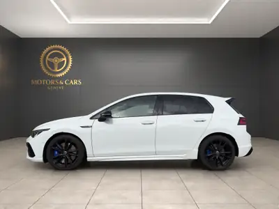 VW Golf 2.0 TSI R DSG 4Motion — Performance 333 ch, Traction intégrale, Très faible kilométrage — fianco