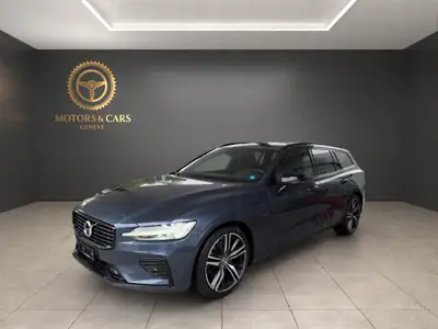 Volvo V60 T8 eAWD R-Design — Hybride rechargeable performant, 128'000 km — Außenansicht