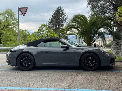 Porsche 911 Carrera 3.0 PDK — Cabriolet iconique, garantie Porsche Approved jusqu'à 2028 — vue extérieure