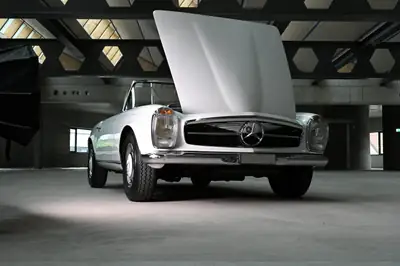 Mercedes-Benz SL 230 — Cabriolet de légende de 1964, livraison suisse d'origine — Thumbnail 12