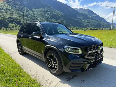 Mercedes-Benz GLB 250 4Matic AMG Line — 7 places, SUV spacieux reconnu, 82 000 km, garantie CH — intérieur