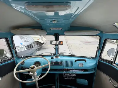 VW T1 Combi Split 1968 — Légende automobile, seul 43'000 km, sans sinistre — Miniatura 8