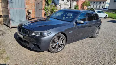 BMW M550d xDrive — Break sportif diesel, 381 ch et équipements Premium — Außenansicht