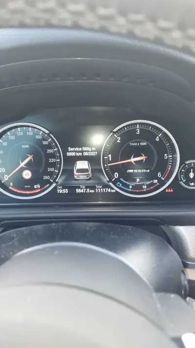 BMW M550d xDrive — Break sportif diesel, 381 ch et équipements Premium — Armaturenbrett