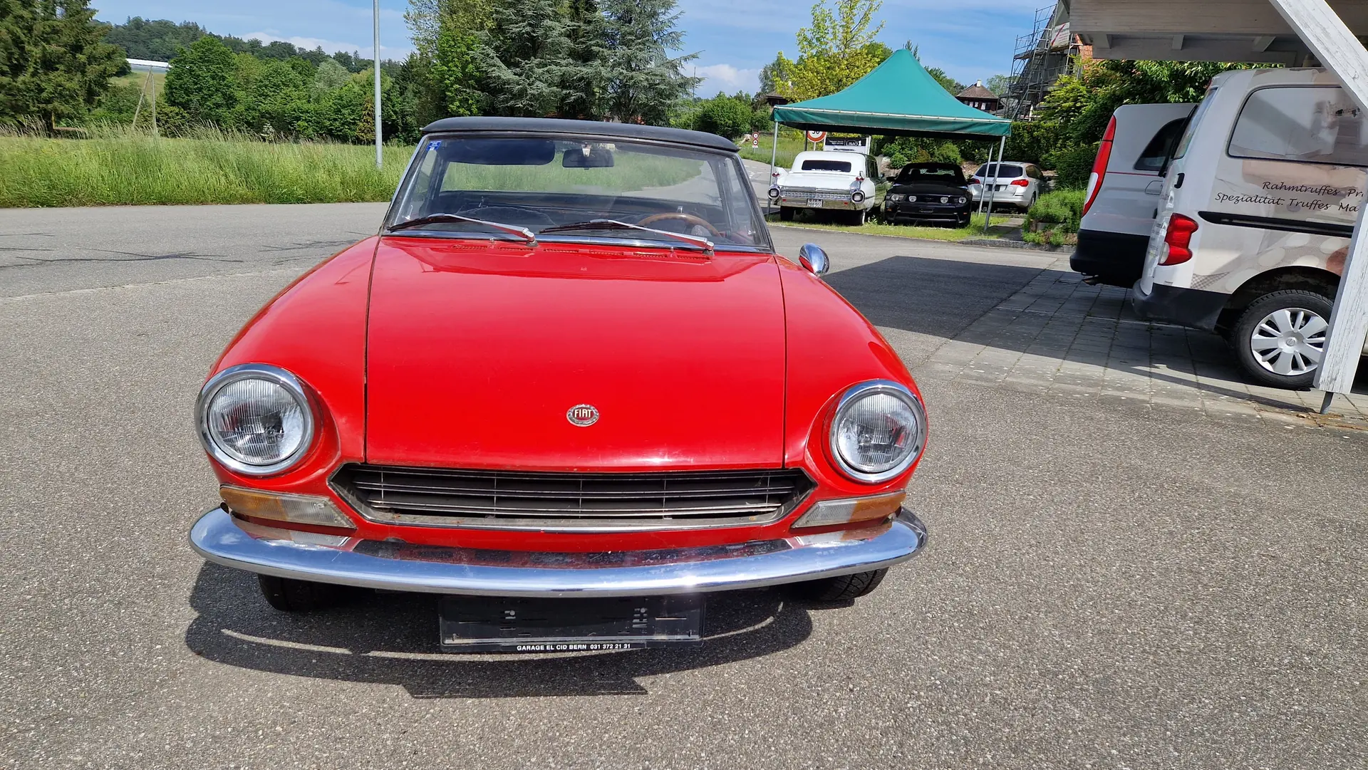 Fiat 124 Spider 1969 occasion Mühleberg — 2