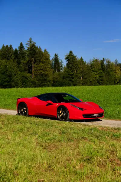 Ferrari 458 Italia 2011 — Légendaire V8 biturbo, 71'000 km, sans sinistre — Außenansicht